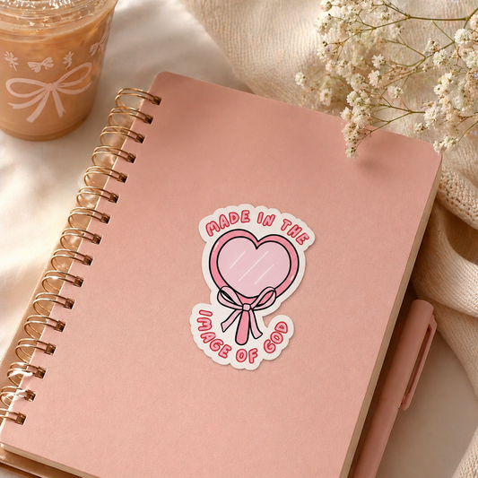 Made In The Image of God 3" Sticker