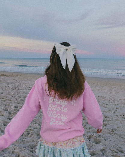 Pray More Worry Less Hoodie