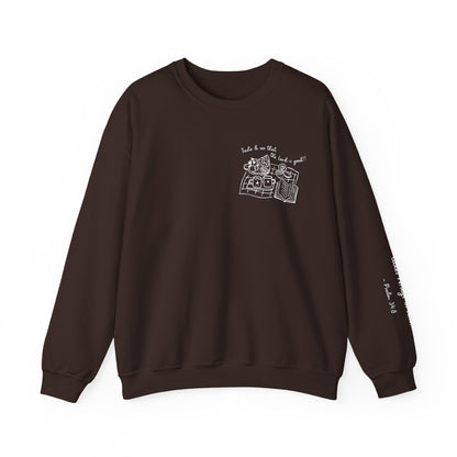 Taste and See Psalm 34:8 Crewneck